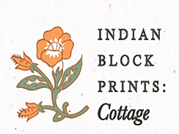 Indian Block Prints: Cottage